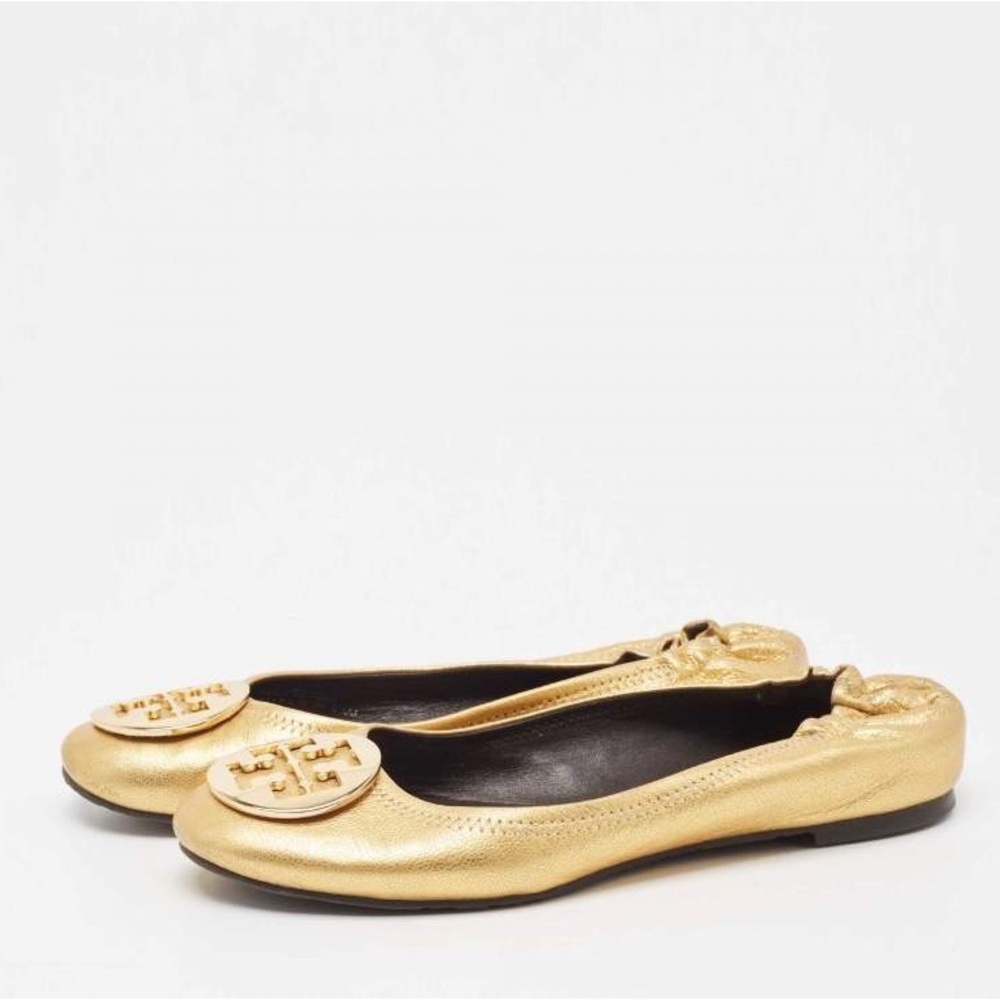 🚫SOLD🚫 Tory Burch Gold Flats